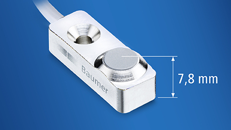 堡盟Baumer发布测量范围为3mm微型电感式传感器