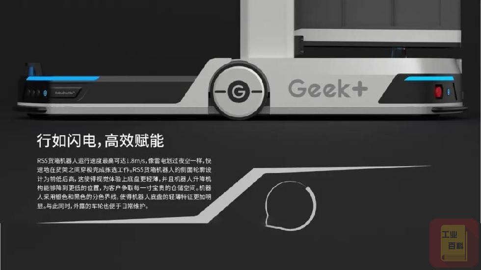 极智嘉(Geek+)RS5货箱到人机器人获欧洲产品设计大奖