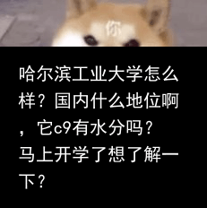 哈尔滨工业大学怎么样？国内什么地位啊，它c9有水分吗？马上开学了想